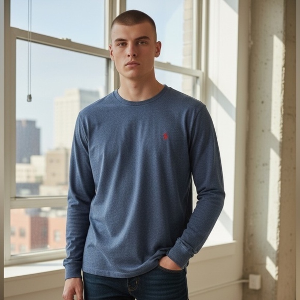 POLO Ralph Lauren cotton long sleeve shirt size Large